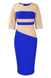 Von Prominenten inspiriertes, figurbetontes Midikleid